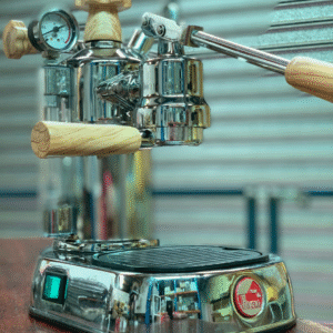 La Pavoni professional with olive wooden handles